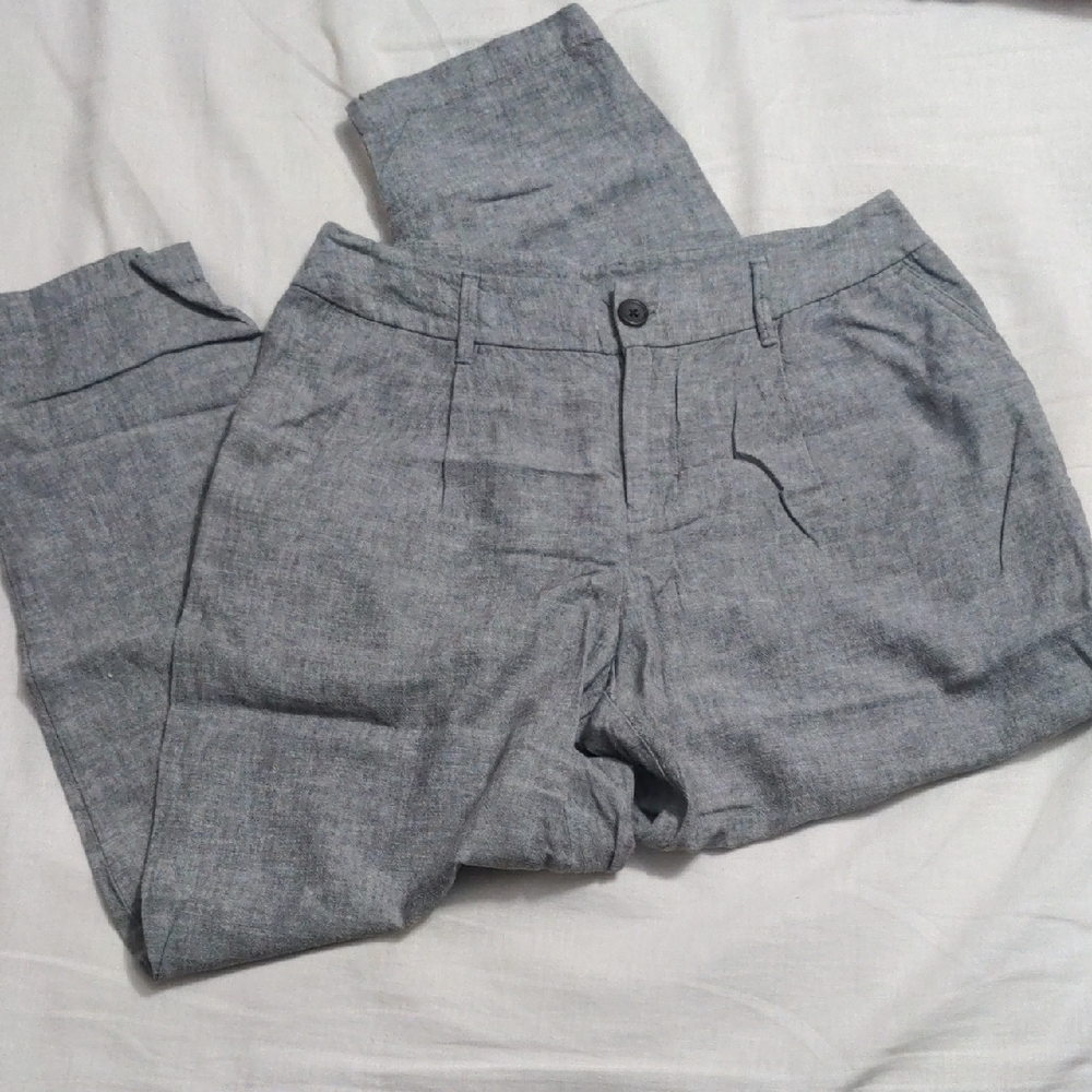 A New Day Linen Blend Fitted Trouser Size 6